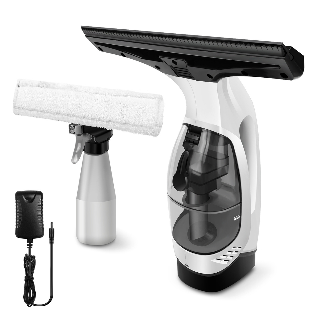Cordless Window Vacuum Cleaner - Streak-Free Glass, Mirrors & Showers in Minutes
