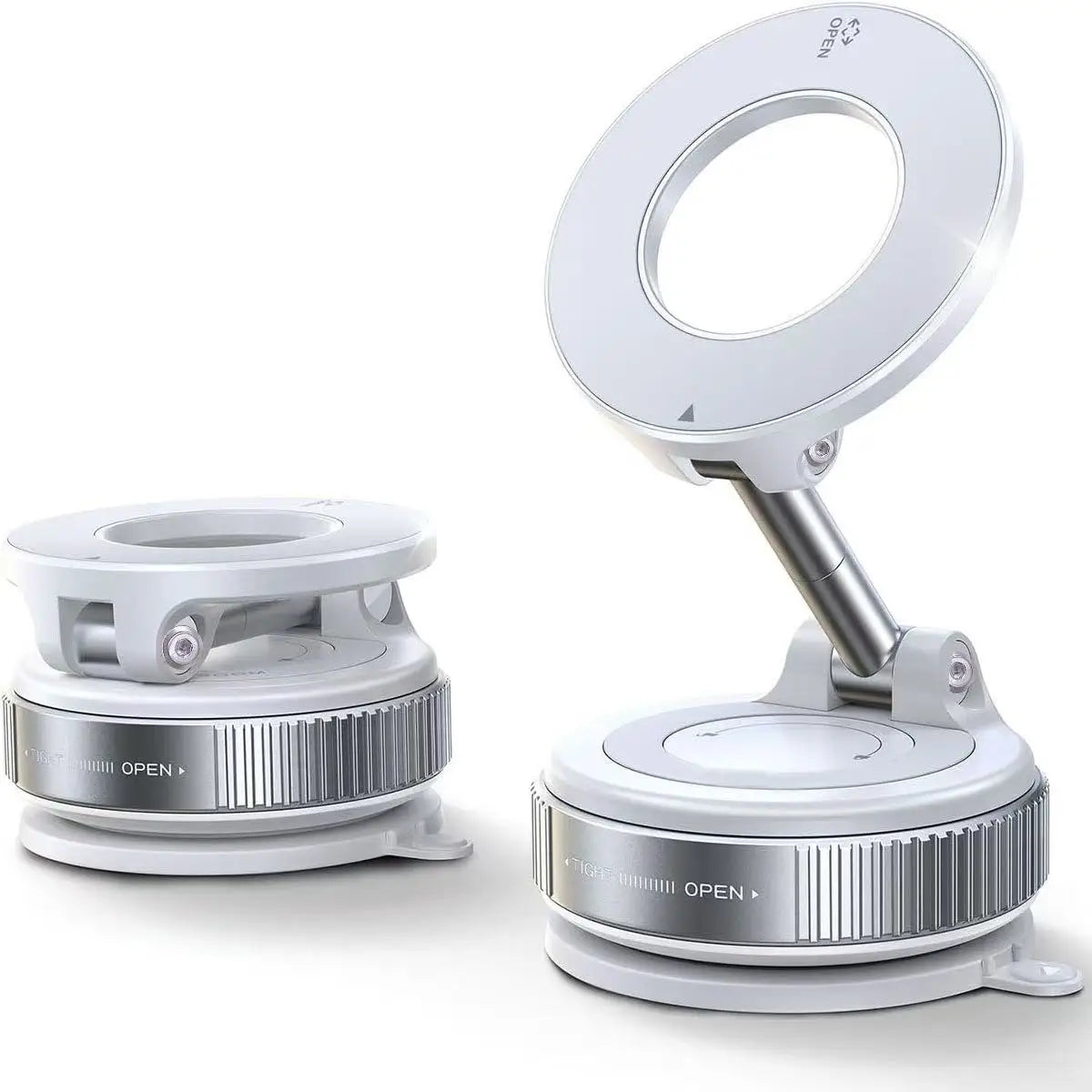 360° Magnetic Vacuum Suction Phone Holder