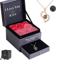 I love you in 100 languages projection necklace