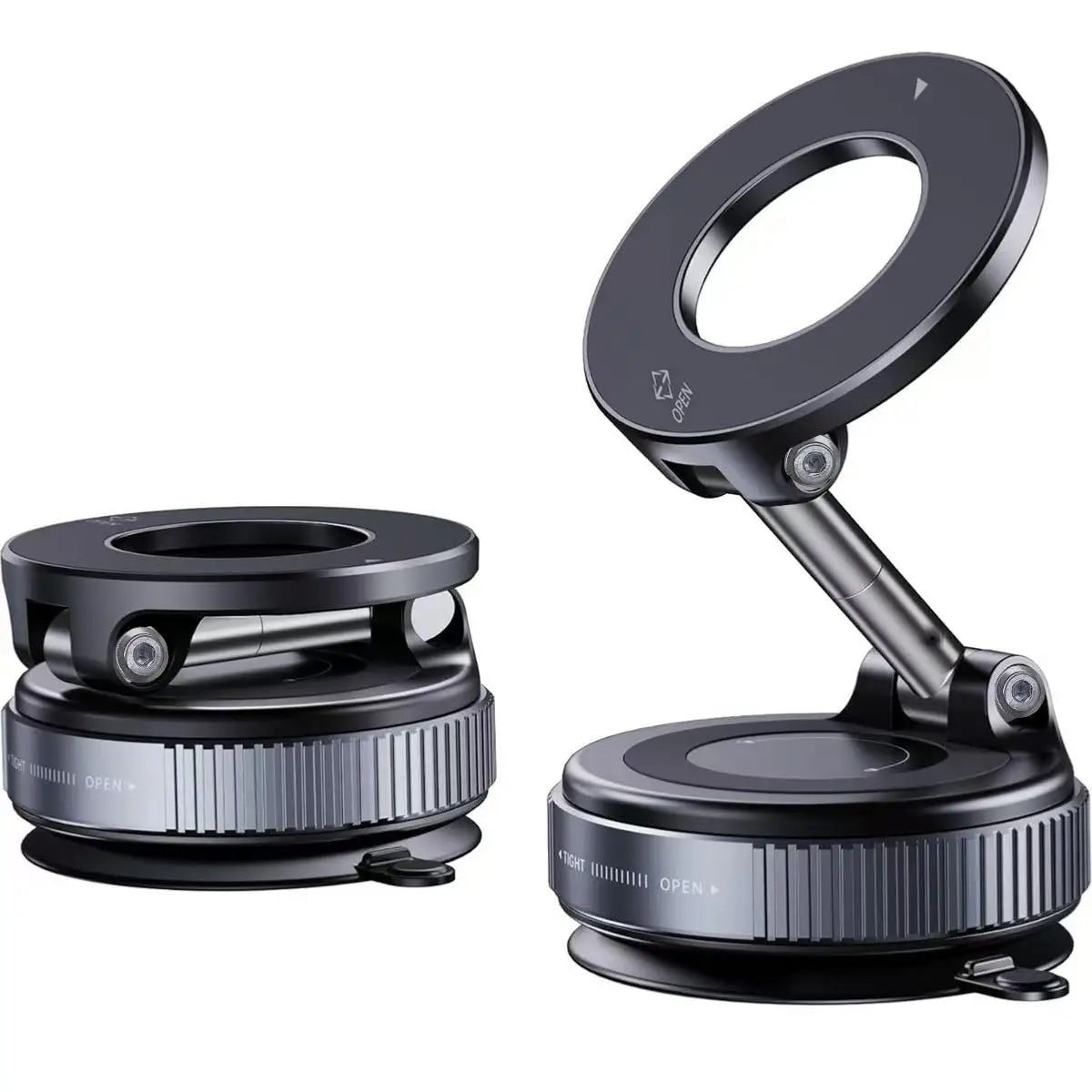 360° Magnetic Vacuum Suction Phone Holder