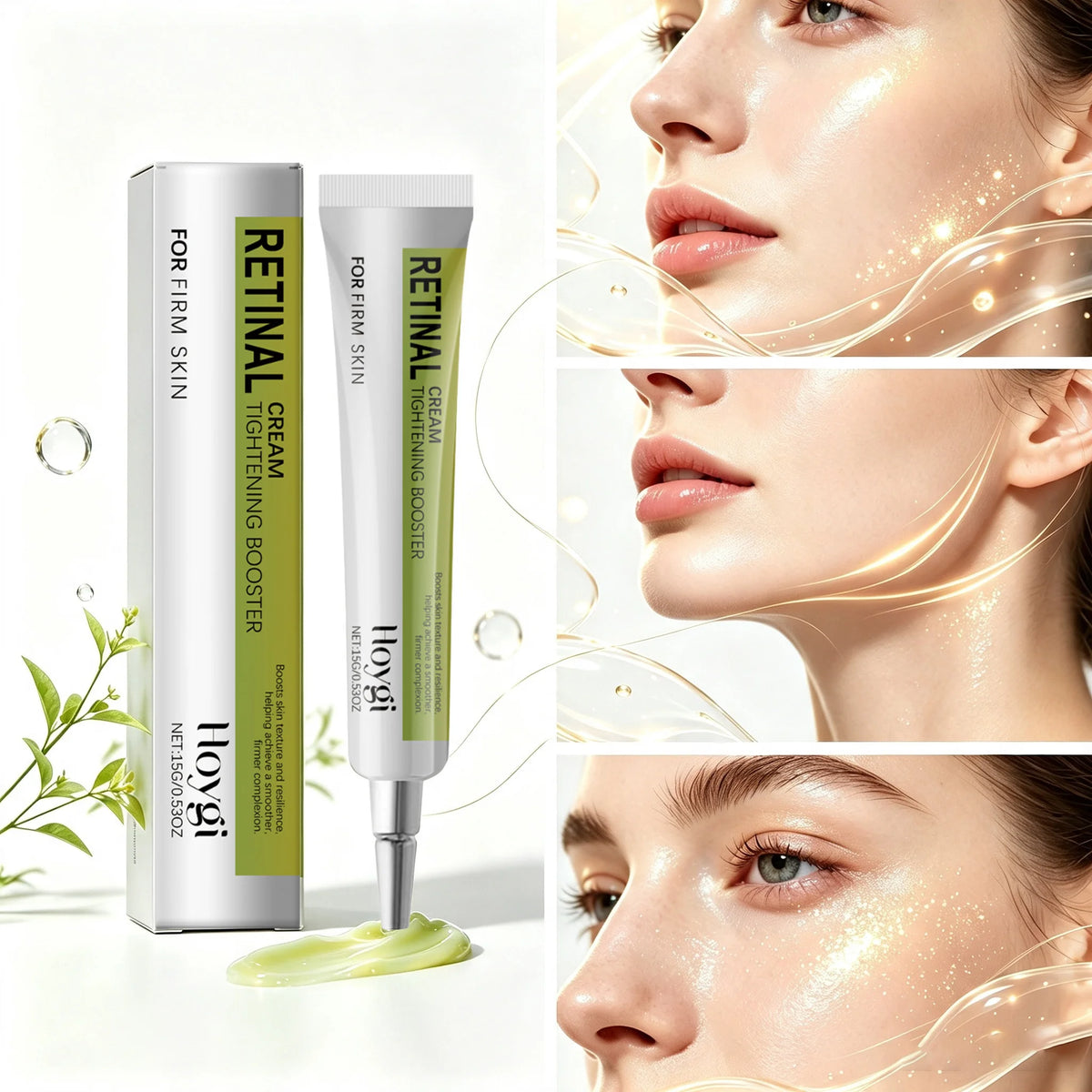 Retinal Firming Cream for Face, Eye & Neck, K-Beauty Skincare