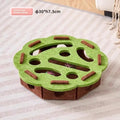 Cat Felt Puzzle Box Toy with Balls, Hide & Seek Enrichment
