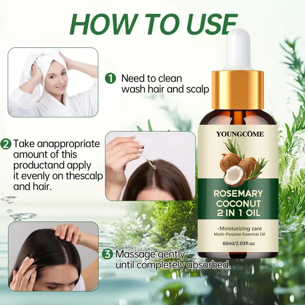Rosemary & Coconut 2-in-1 Hair Oil