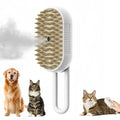 3-in-1 Steam Spray Pet Brush for Cats & Dogs