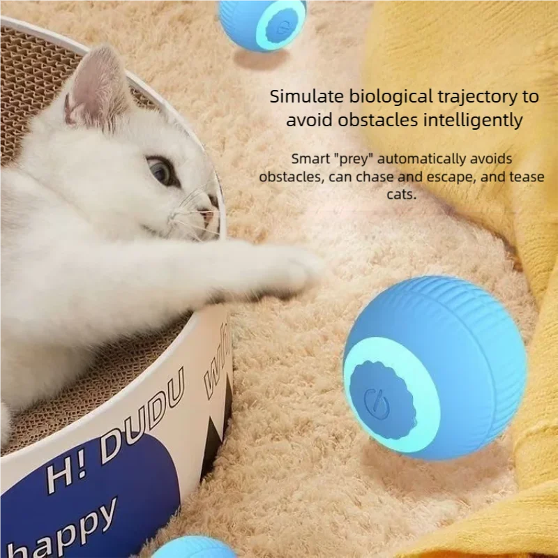 Automatic Rolling Smart Ball Cat Toy