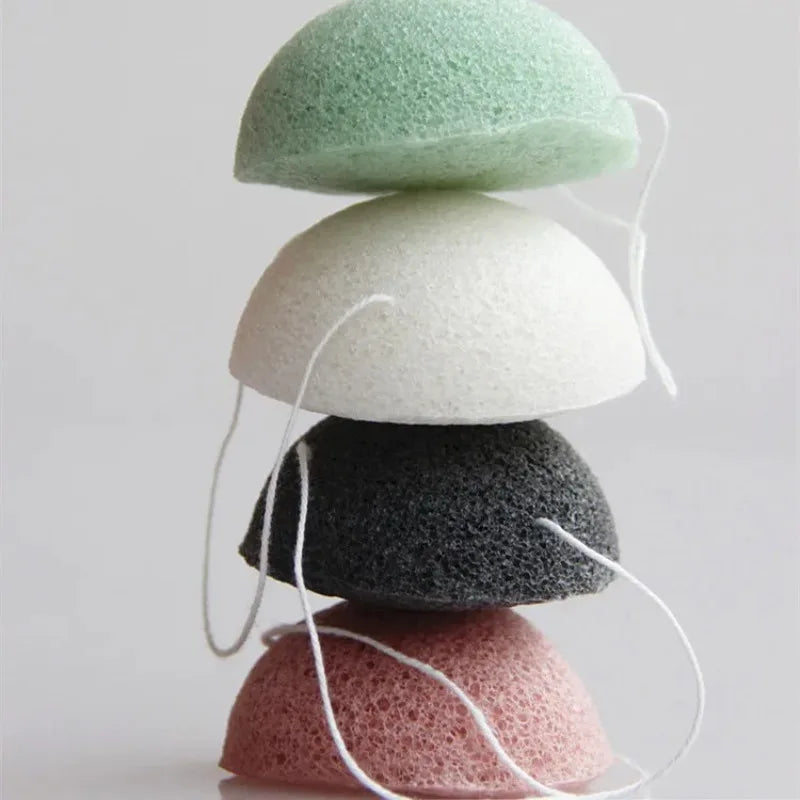 Konjac Facial Cleansing Sponge - Natural Exfoliating Puff