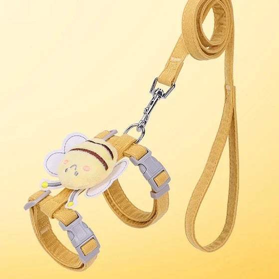 Cat Harness and Leash Set, Adjustable Vest for Kittens & Small Cats