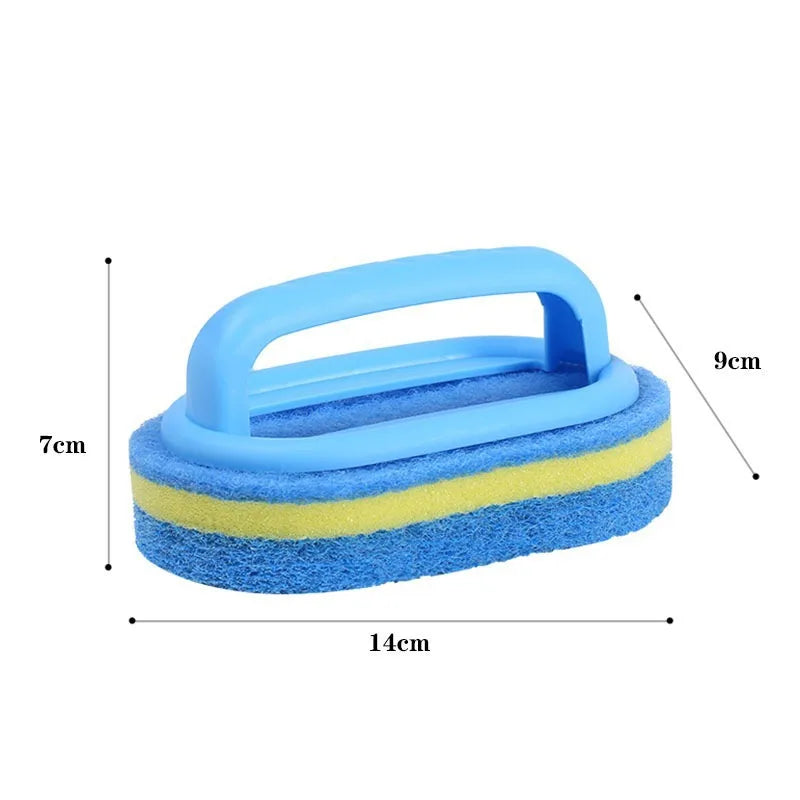 Silicone Dish Scrubber Sponge - Non-Scratch Kitchen Cleaning Brush