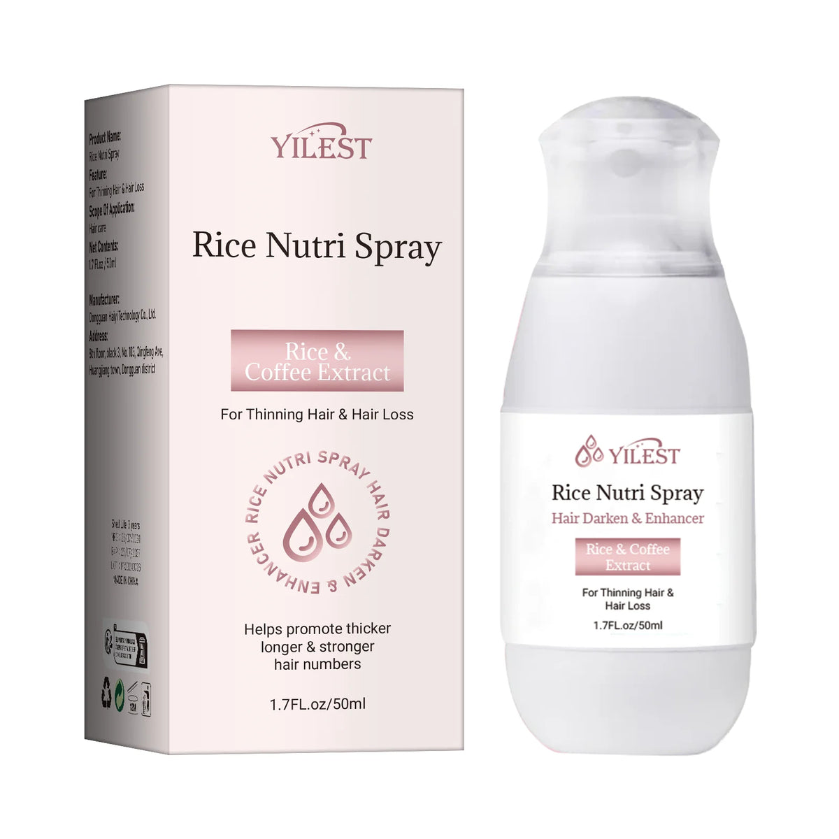 Fermented Rice Water Hair Growth Serum - Scalp Treatment Spray