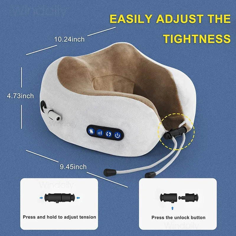 Electric Neck Massager Pillow with Heat