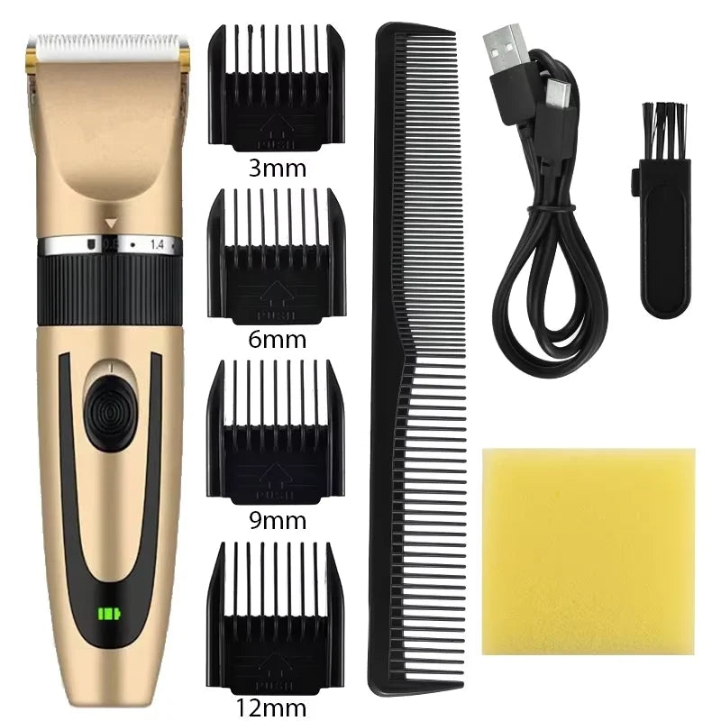 Cordless Foil Shaver for Men, Rechargeable Barber-Style Finishing Shaver