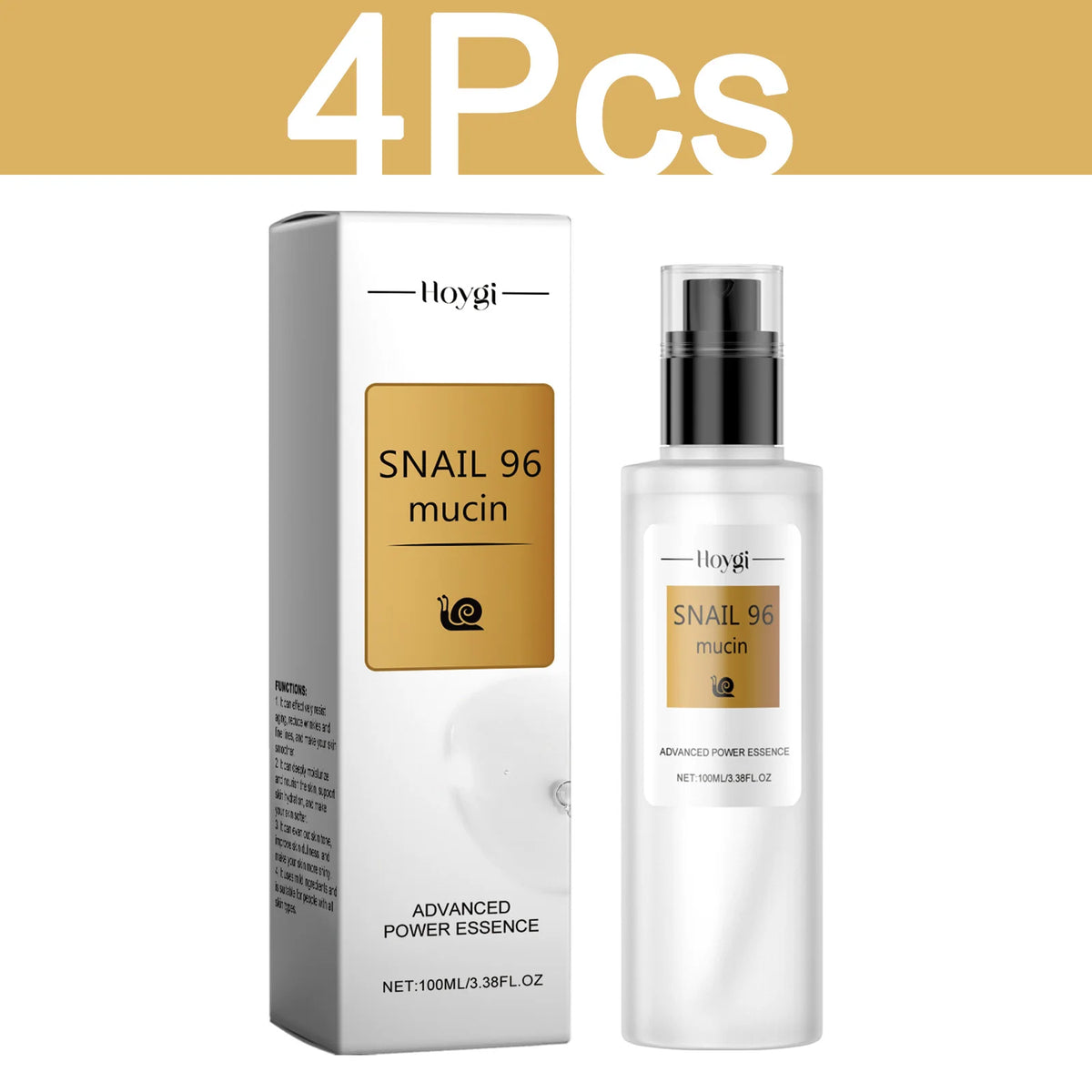 Snail 96 Mucin Power Essence, Hydrating & Firming Face Serum