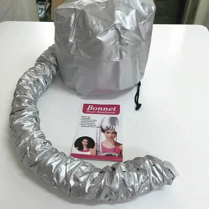 Bonnet Hood Hair Dryer Attachment, Adjustable Soft Drying & Deep Conditioning Cap