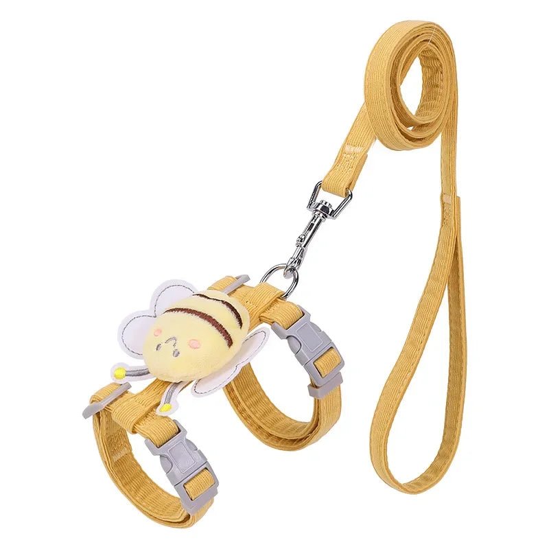 Cat Harness and Leash Set, Adjustable Vest for Kittens & Small Cats