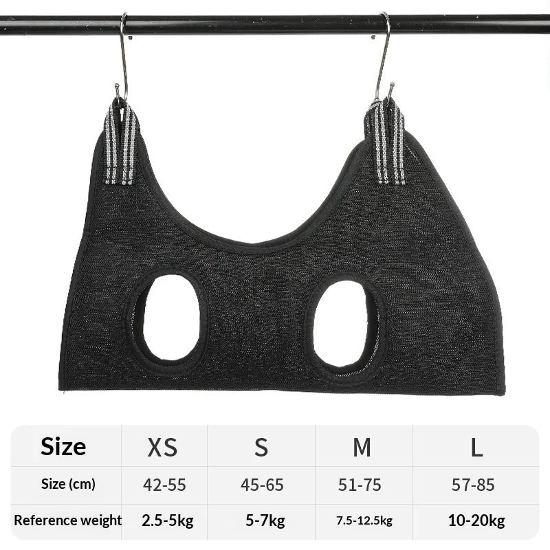 Pet Grooming Hammock for Nail Trimming, Cats & Small Dogs