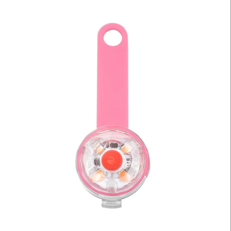 LED Pet Collar Light, Waterproof Clip-On Safety Pendant