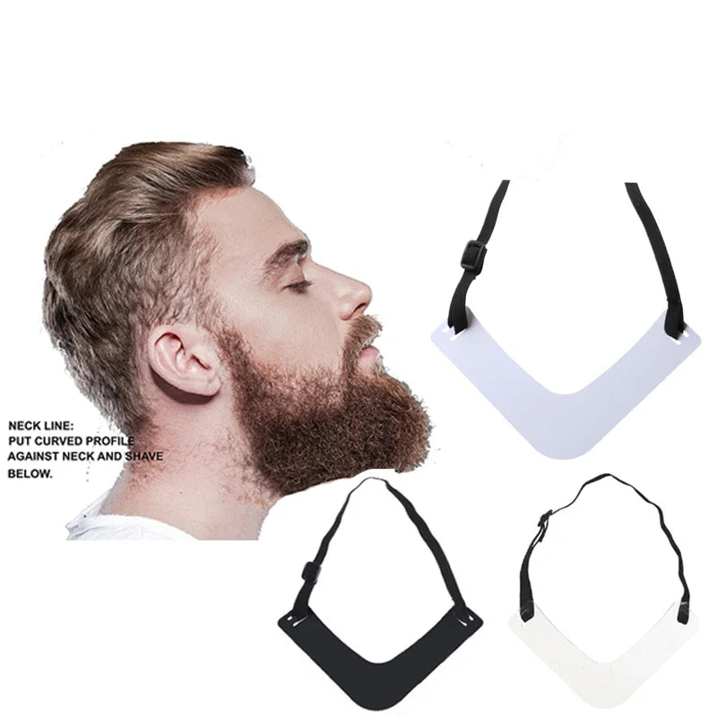 Beard Shaper & Neckline Template, Beard Trimming Guide Tool