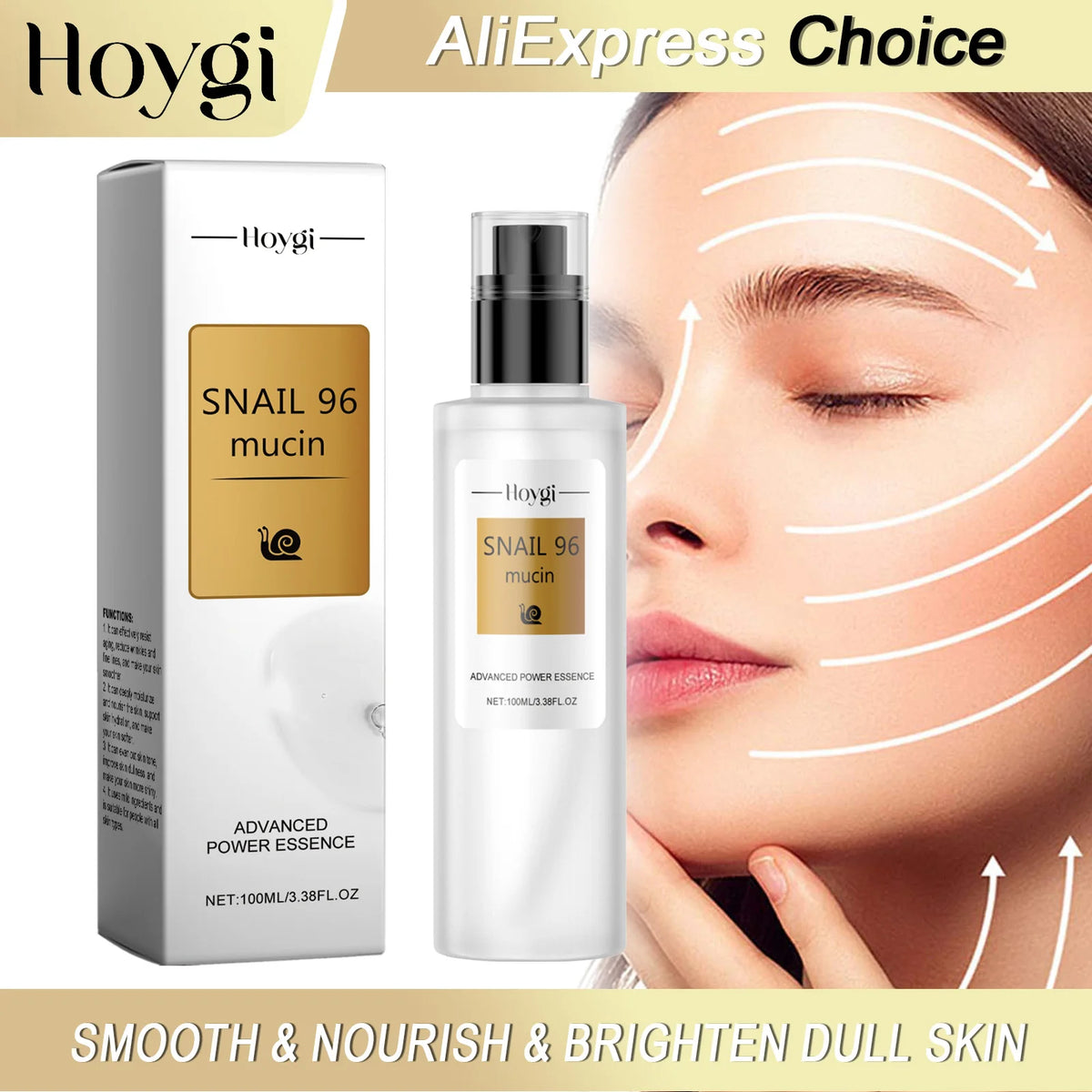 Snail 96 Mucin Power Essence, Hydrating & Firming Face Serum