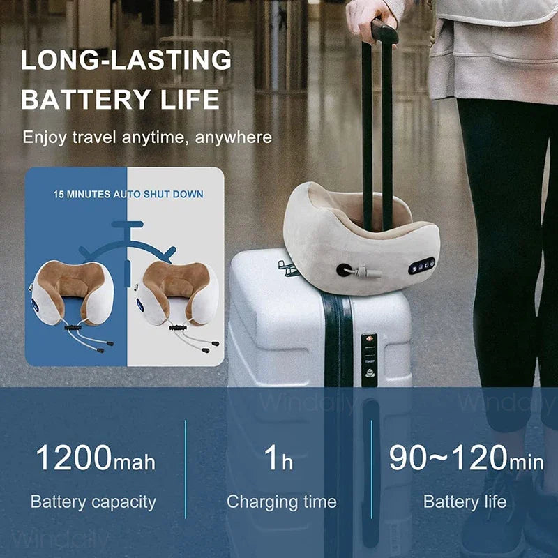 Electric Neck Massager Pillow with Heat