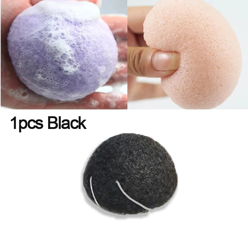 Konjac Facial Cleansing Sponge - Natural Exfoliating Puff