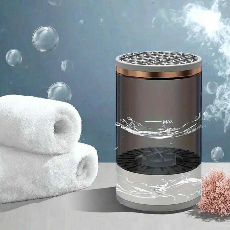 Electric Makeup Brush Cleaner, USB Powered Brush Washer