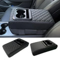 Car Center Console Armrest Cushion with 2 Cup Holders