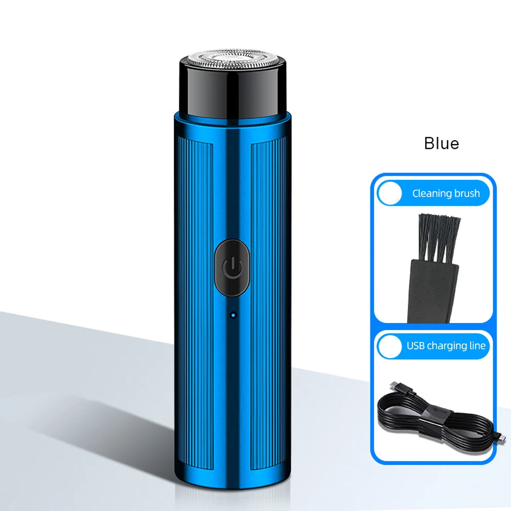 Mini Electric Shaver, Portable Rechargeable Travel Razor