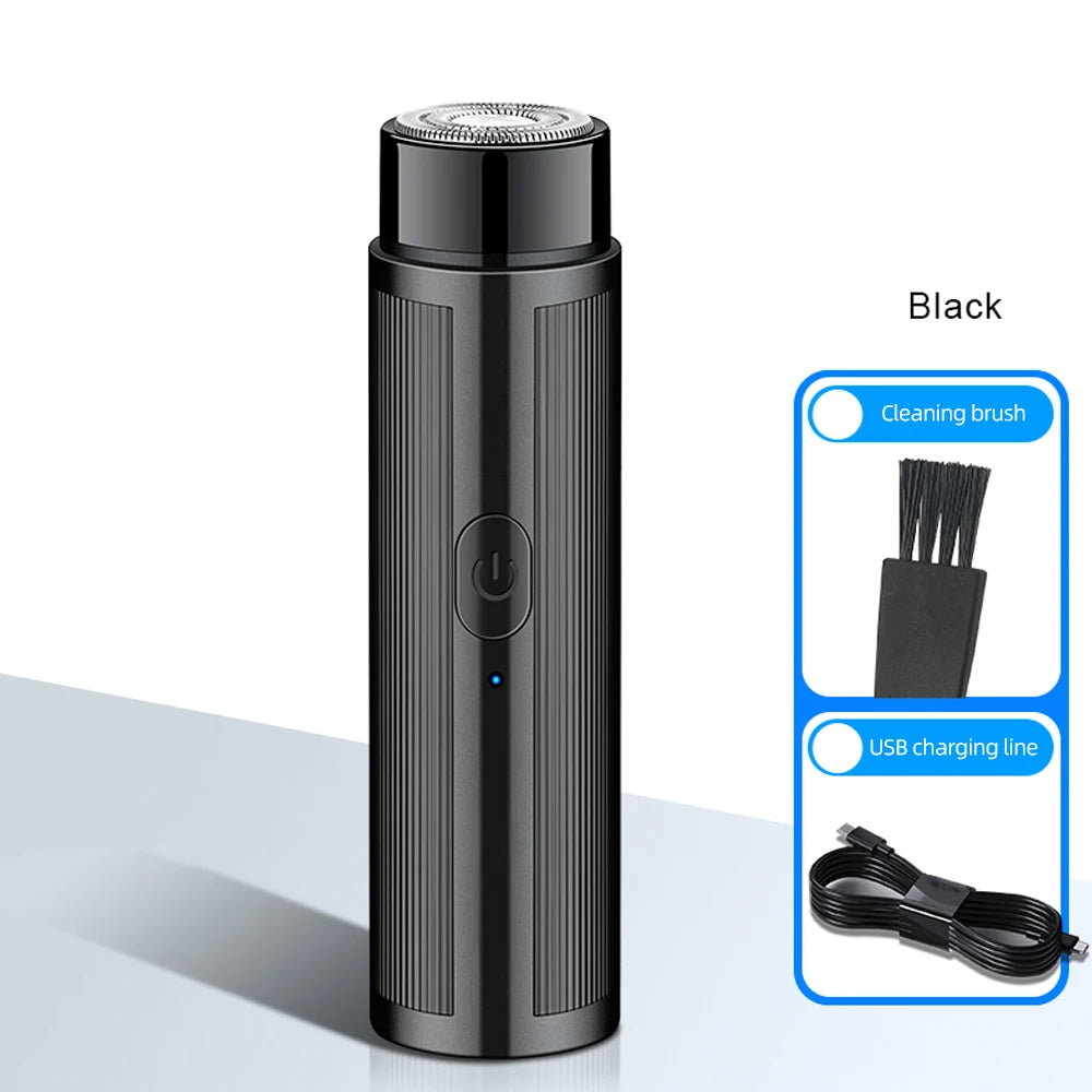 Mini Electric Shaver, Portable Rechargeable Travel Razor
