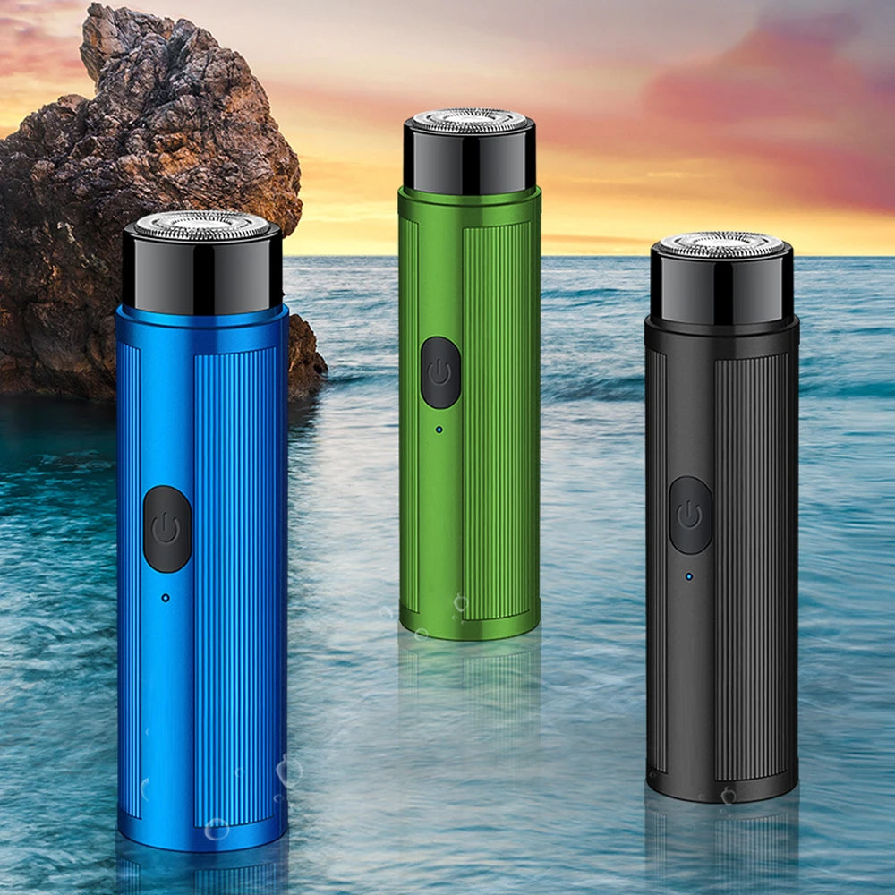 Mini Electric Shaver, Portable Rechargeable Travel Razor