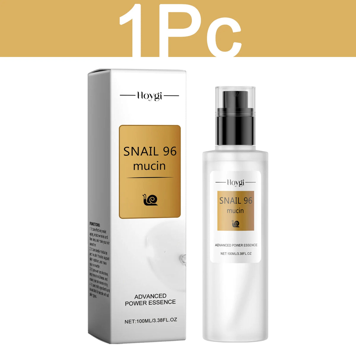 Snail 96 Mucin Power Essence, Hydrating & Firming Face Serum