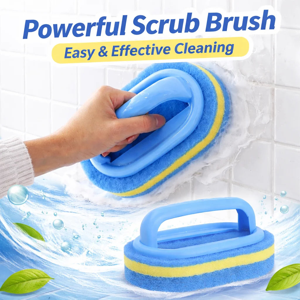 Silicone Dish Scrubber Sponge - Non-Scratch Kitchen Cleaning Brush