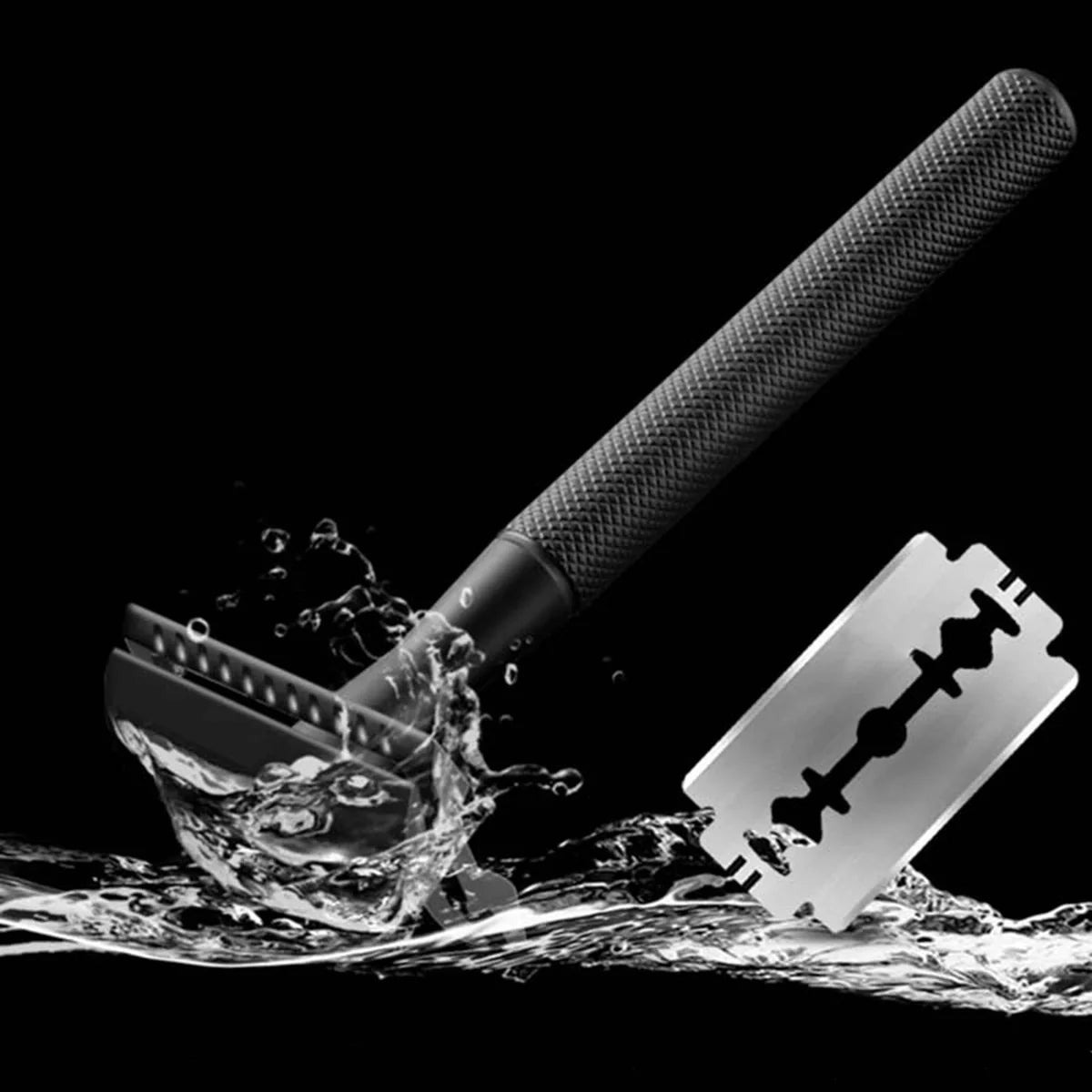 Weighted Double Edge Safety Razor for Men with 10 Blades