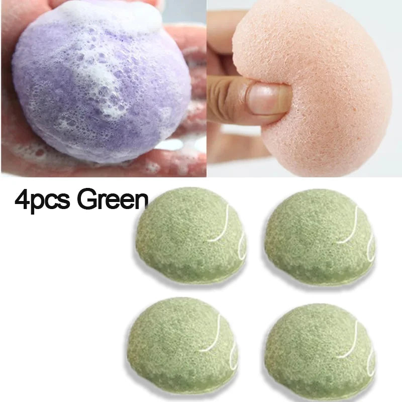 Konjac Facial Cleansing Sponge - Natural Exfoliating Puff