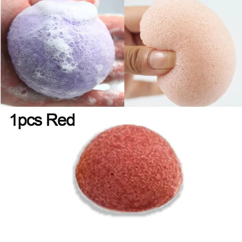 Konjac Facial Cleansing Sponge - Natural Exfoliating Puff