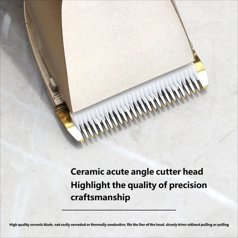 Cordless Foil Shaver for Men, Rechargeable Barber-Style Finishing Shaver