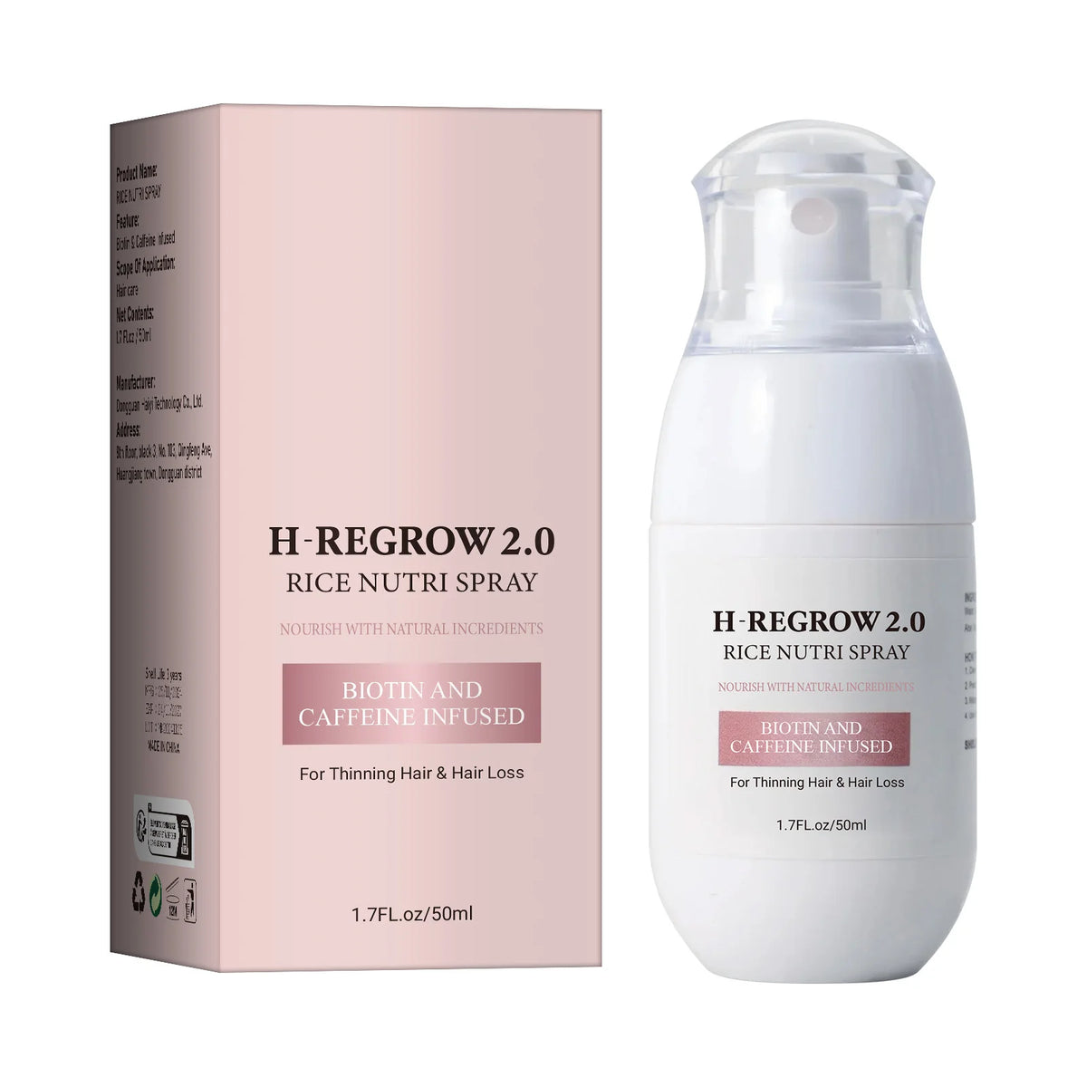 Fermented Rice Water Hair Growth Serum - Scalp Treatment Spray