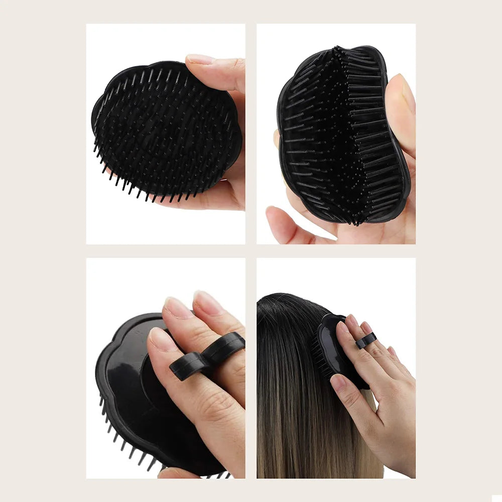 Silicone Scalp Massager Shampoo Brush