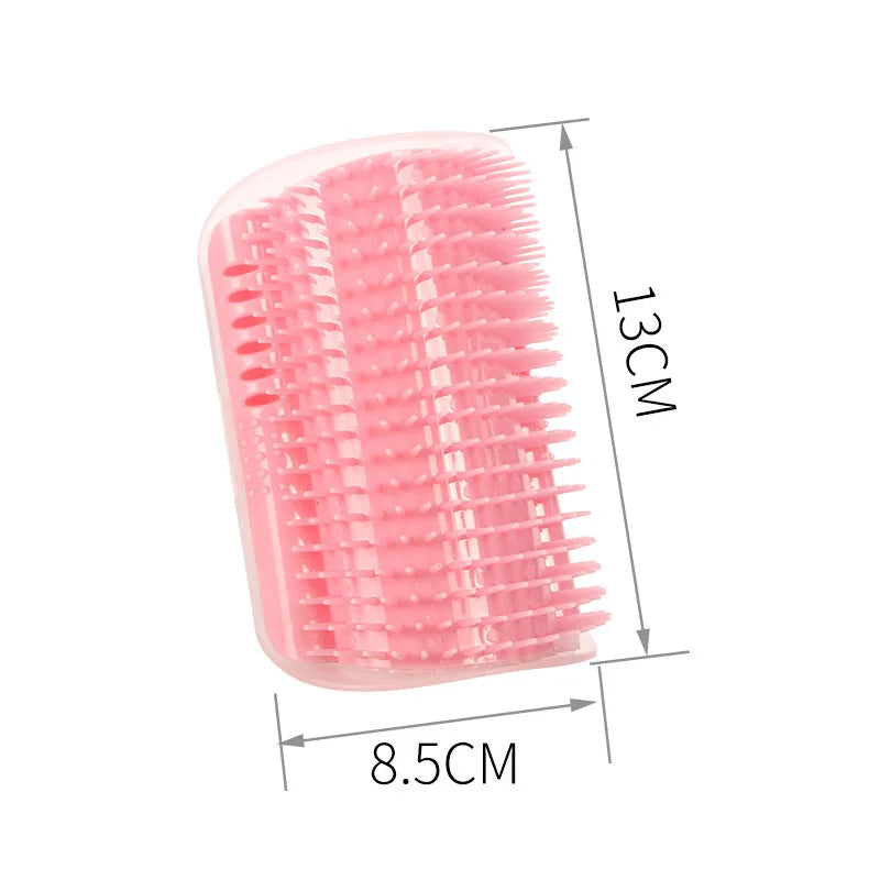 Cat Corner Self-Groomer Brush, Wall-Mounted