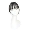 Clip-In Air Bangs, Natural Wispy Synthetic Fringe Hairpiece