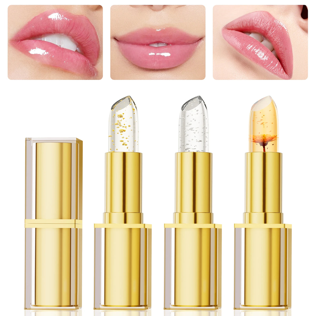 Color-Changing Lip Balm - Temperature Reactive Moisturizing Tint