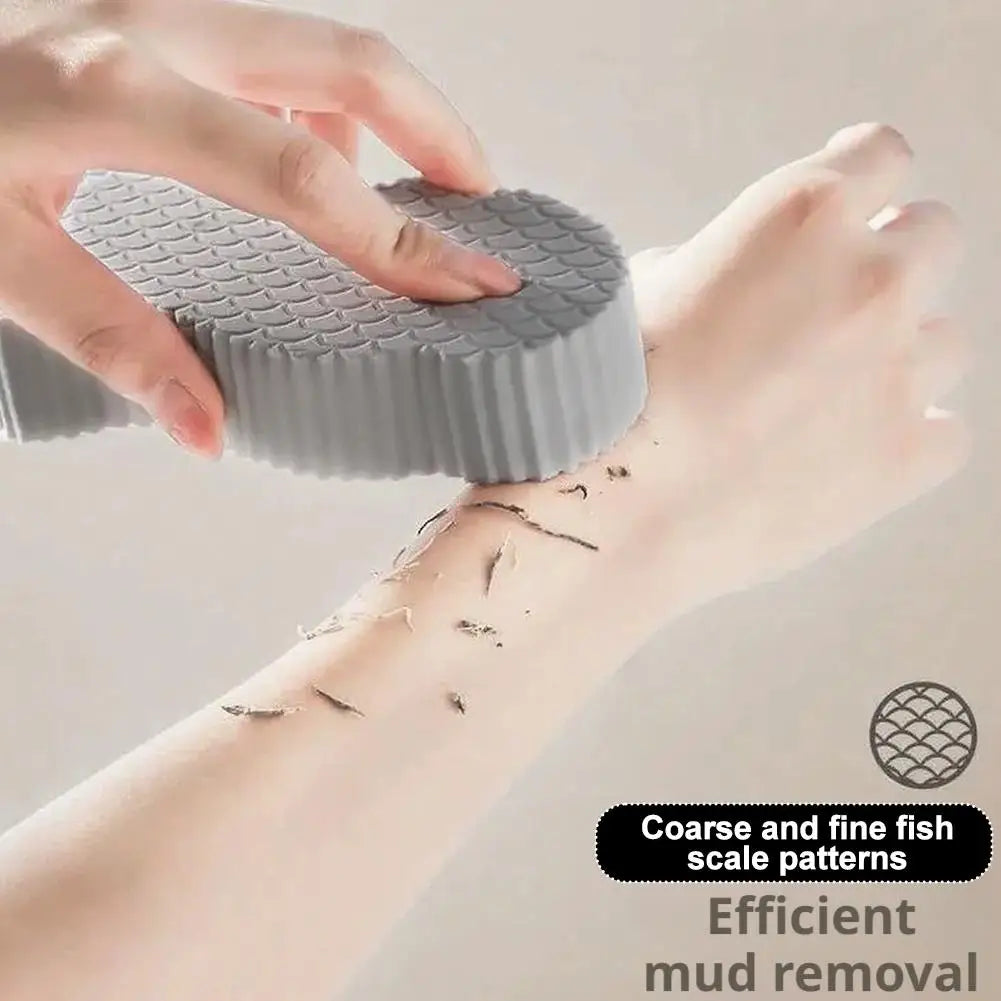 Exfoliating Body Scrubber Set - Deep Cleansing Bath Sponge
