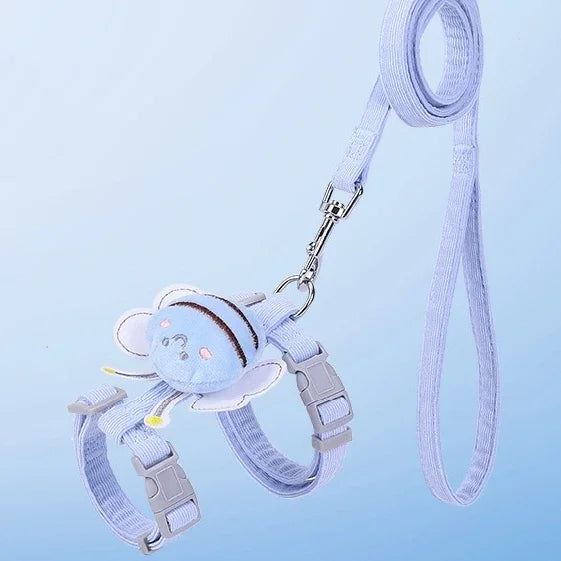 Cat Harness and Leash Set, Adjustable Vest for Kittens & Small Cats