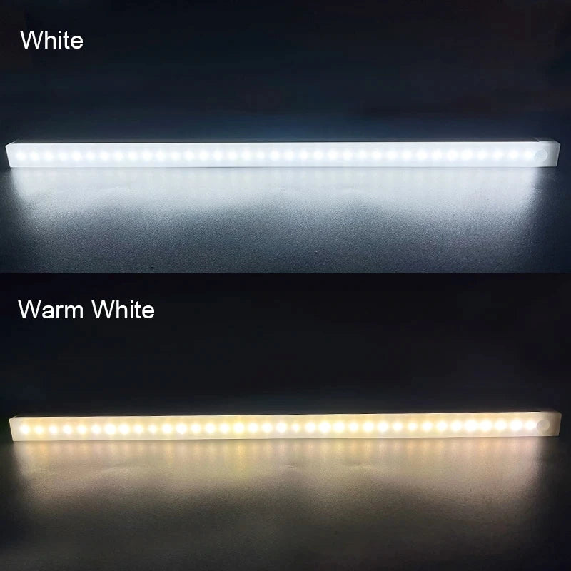 Motion Sensor LED Cabinet & Closet Light, 8-Inch Rechargeable (3-Pack)