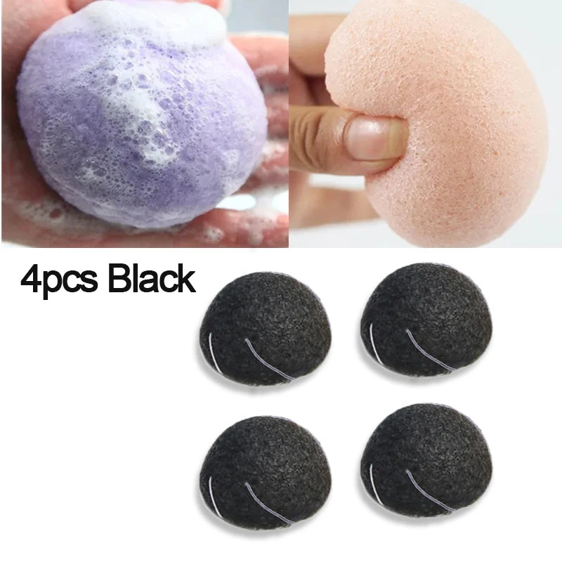Konjac Facial Cleansing Sponge - Natural Exfoliating Puff
