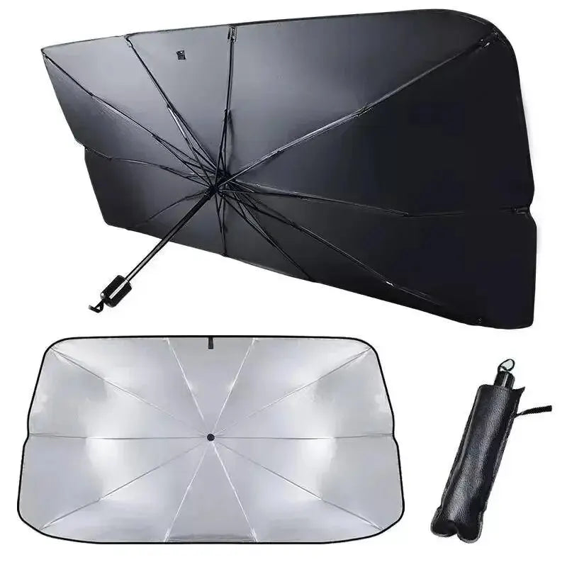 Foldable Car Windshield Sun Shade Umbrella