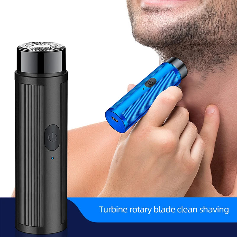 Mini Electric Shaver, Portable Rechargeable Travel Razor