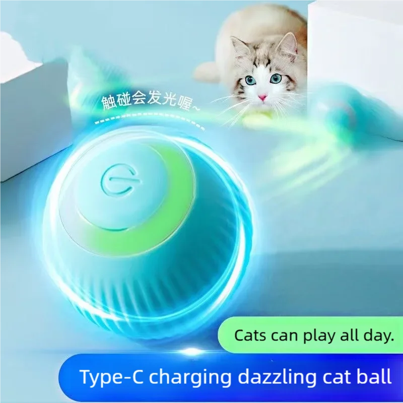 Automatic Rolling Smart Ball Cat Toy