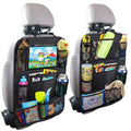 Car Seat Back Organizer with Touch Screen Tablet Holder