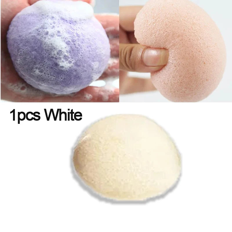 Konjac Facial Cleansing Sponge - Natural Exfoliating Puff