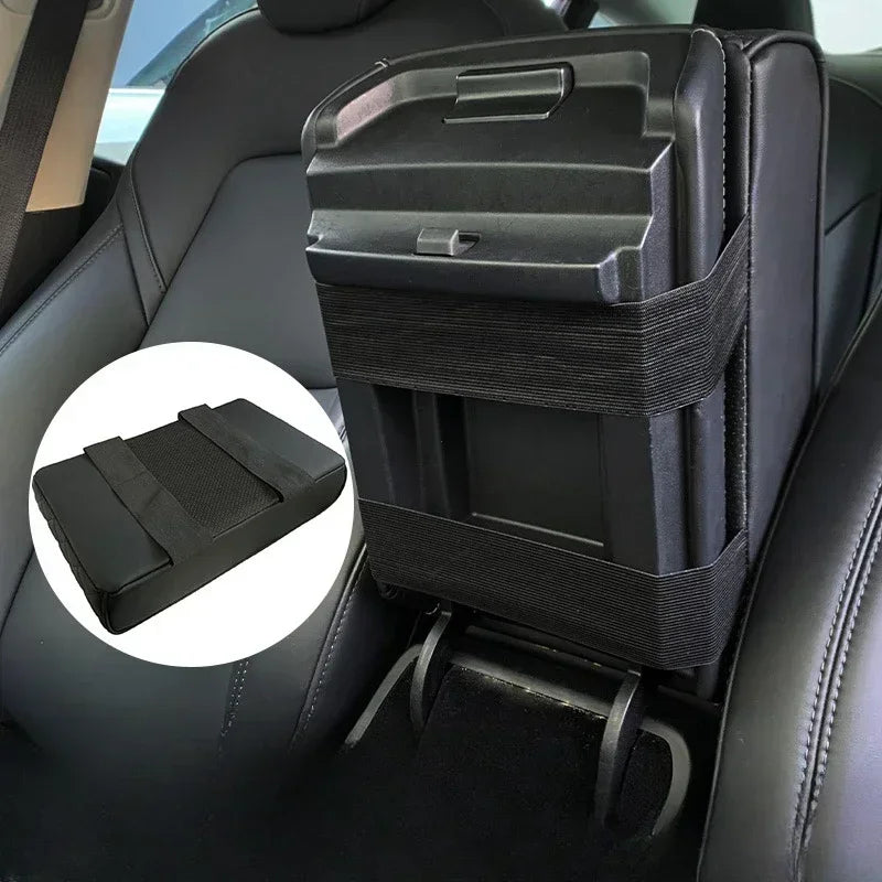 Car Center Console Armrest Cushion with 2 Cup Holders